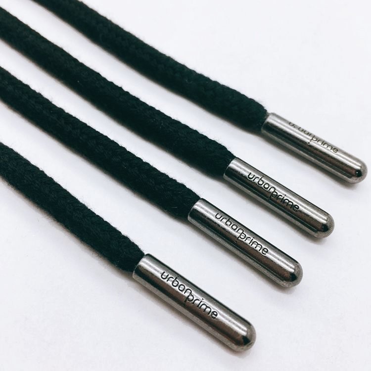 Drawcord with engraved metal tip manufactured by Creative Accessories