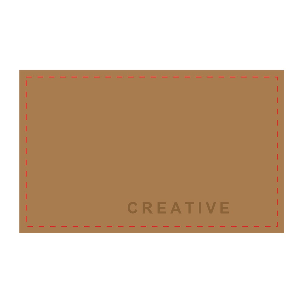 Embossed patch manufactured by Creative Accessories