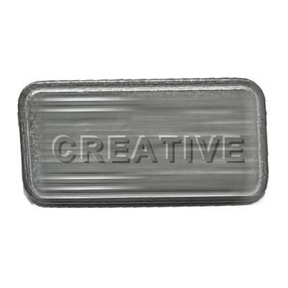 Metal badge M_510 manufactured by Creative Accessories