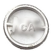 Metal badge M_511 manufactured by Creative Accessories