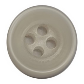 Plastic DTM button with moulded logo manufactured by Creative Accessories