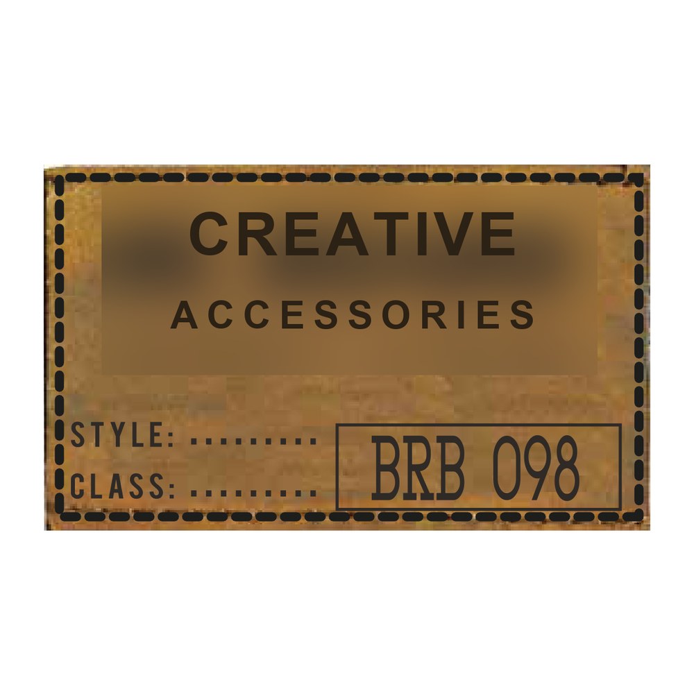 Printed patch manufactured by Creative Accessories