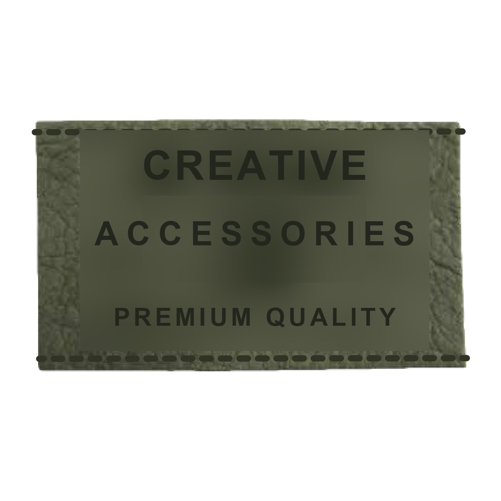 PU patch — olive manufactured by Creative Accessories