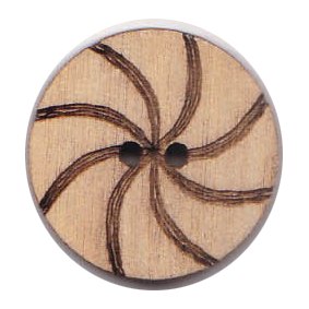 Wood button W_105 manufactured by Creative Accessories