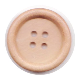 Wood button W_109 manufactured by Creative Accessories