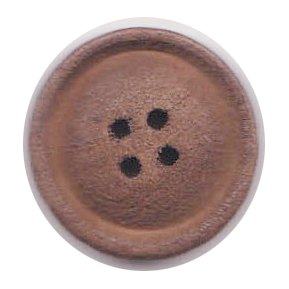 Wood button W_112 manufactured by Creative Accessories